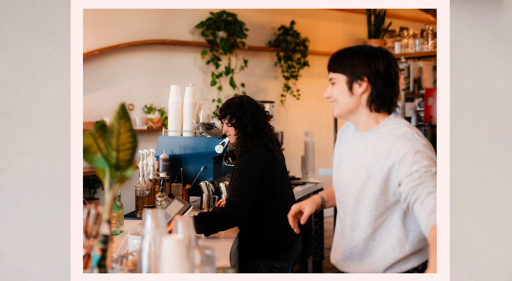 Woodcat Coffee, coffee shop in Sunset Boulevard, Echo Park